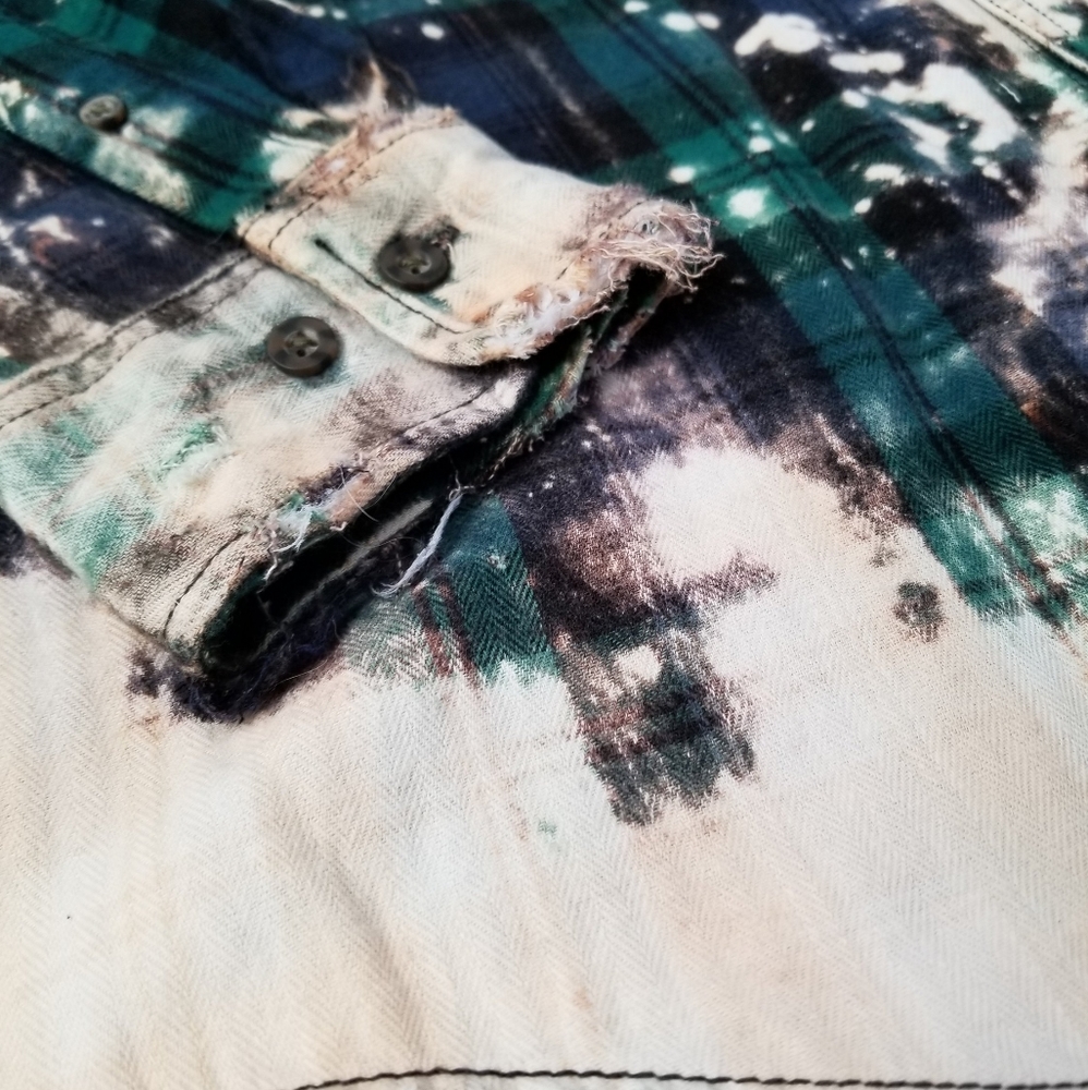 Custom Star Wars flannel button up - Picture 2 of 3